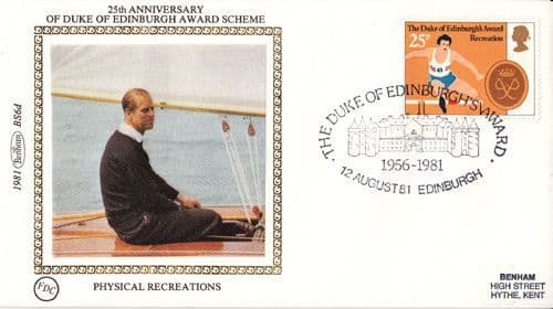 Duke Of Edinburgh Award Scheme Recreations Benham FDC