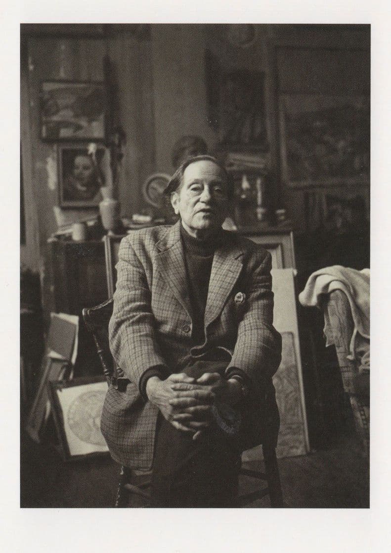 Duncan Grant Textile Painter London Portrait Gallery Postcard