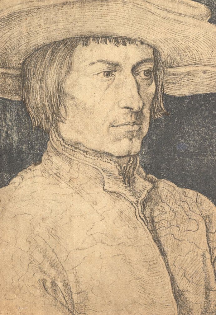 Durer Portrait Of An Unknown Man British Museum Painting Postcard