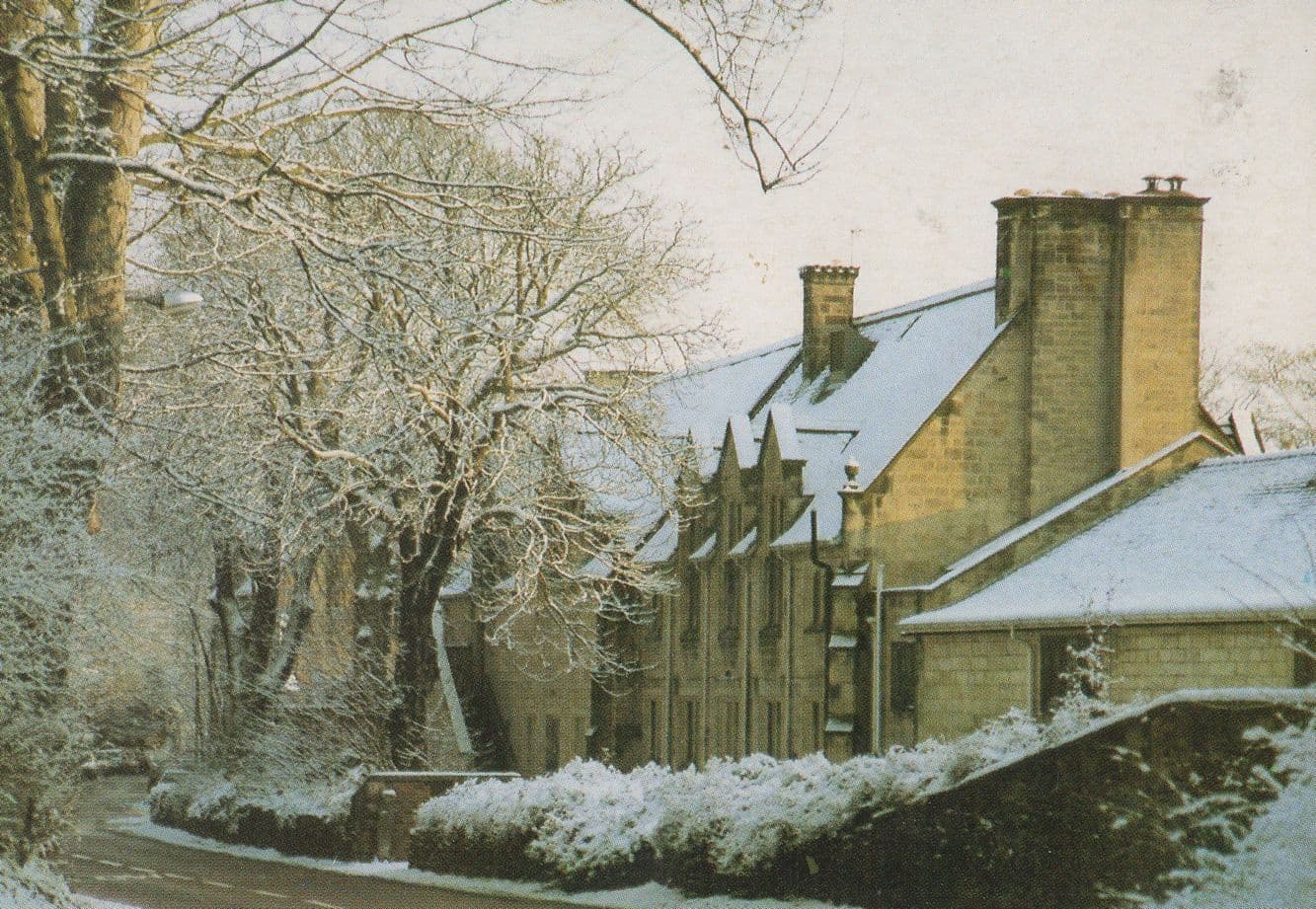 Durham School At Christmas Hospice Postcard