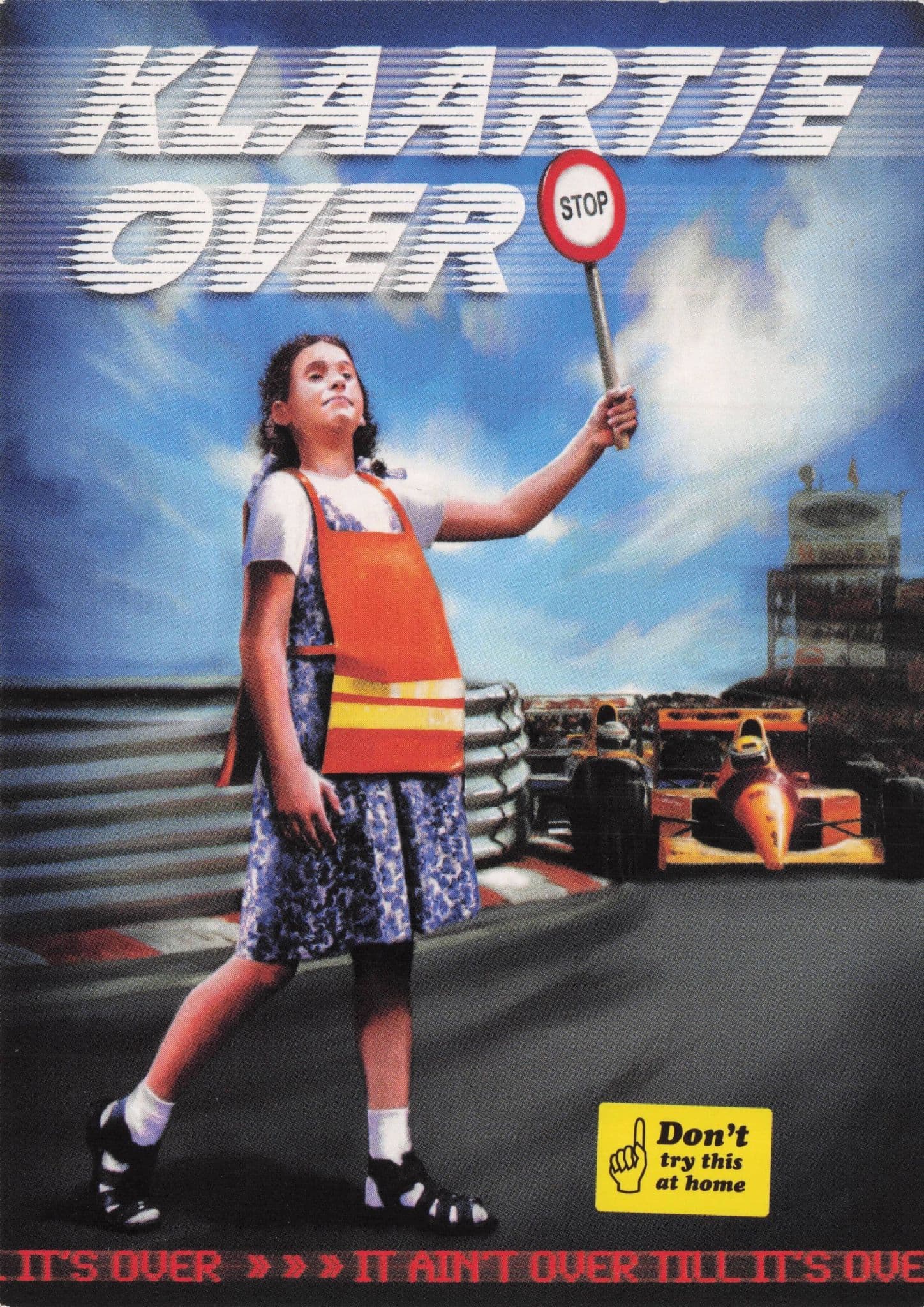Dutch Lollipop Lady Transport Control Career Advertising Postcard