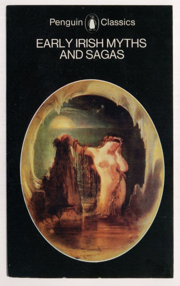Early Irish Myths & Sagas Penguin 1981 Book Postcard