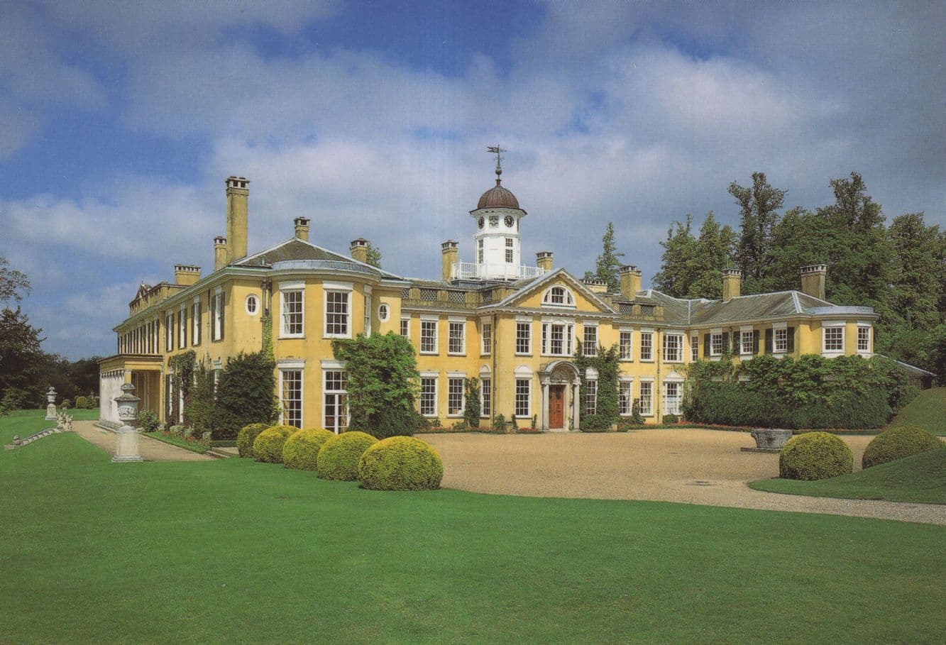East Front of Polesdon Lacey Dorking Surrey Postcard