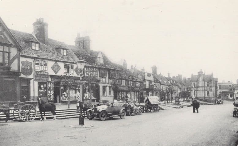 East Grinstead Martins The Chemists High Street Sussex Postcard