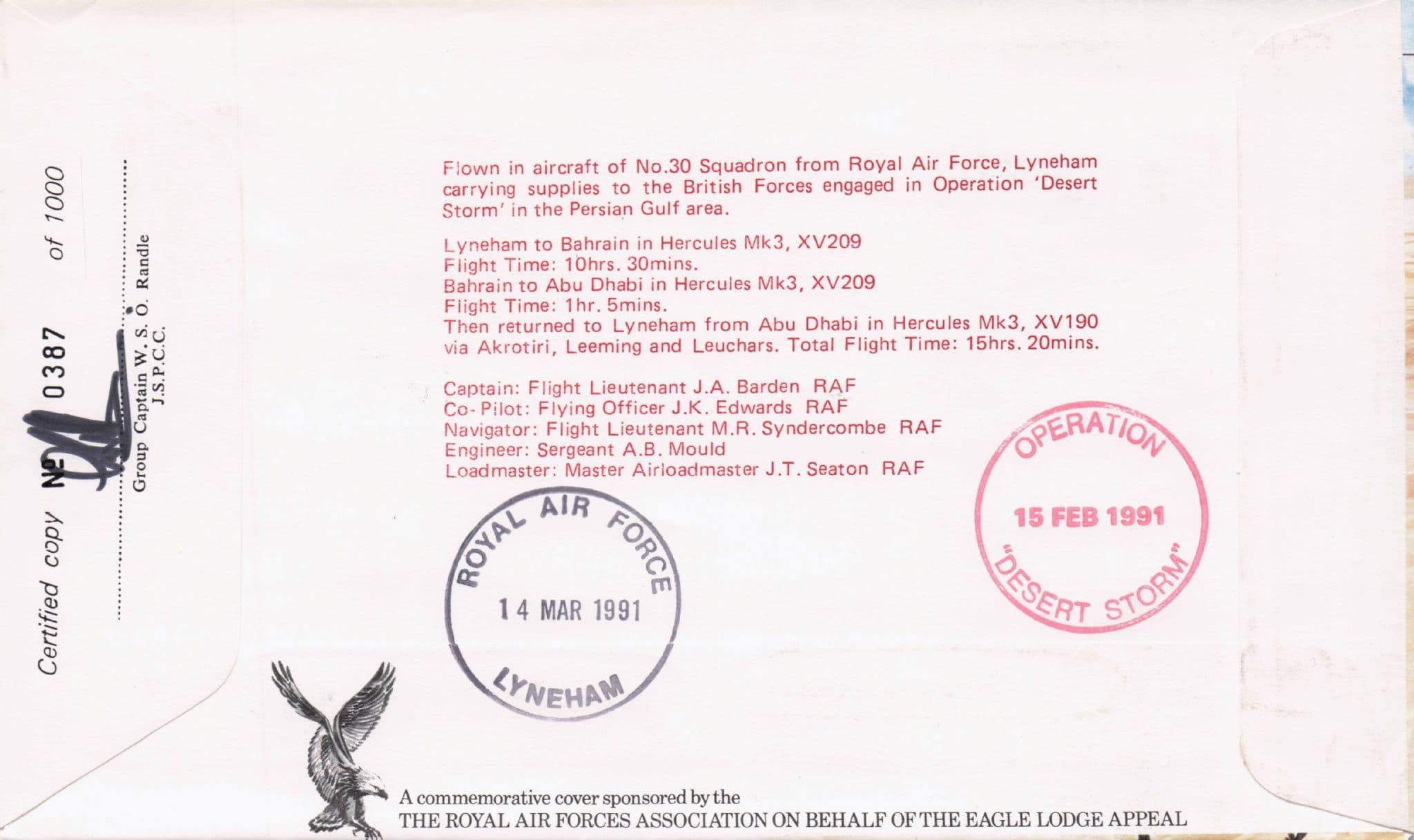 ECT Wilson WW2 British East Africa Campaign Hand Signed FDC & MORE