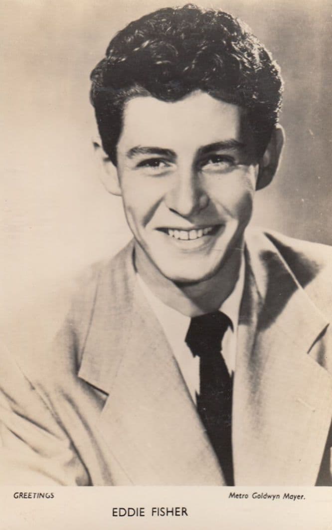 Eddie Fisher Antique MGM Publicity Photo