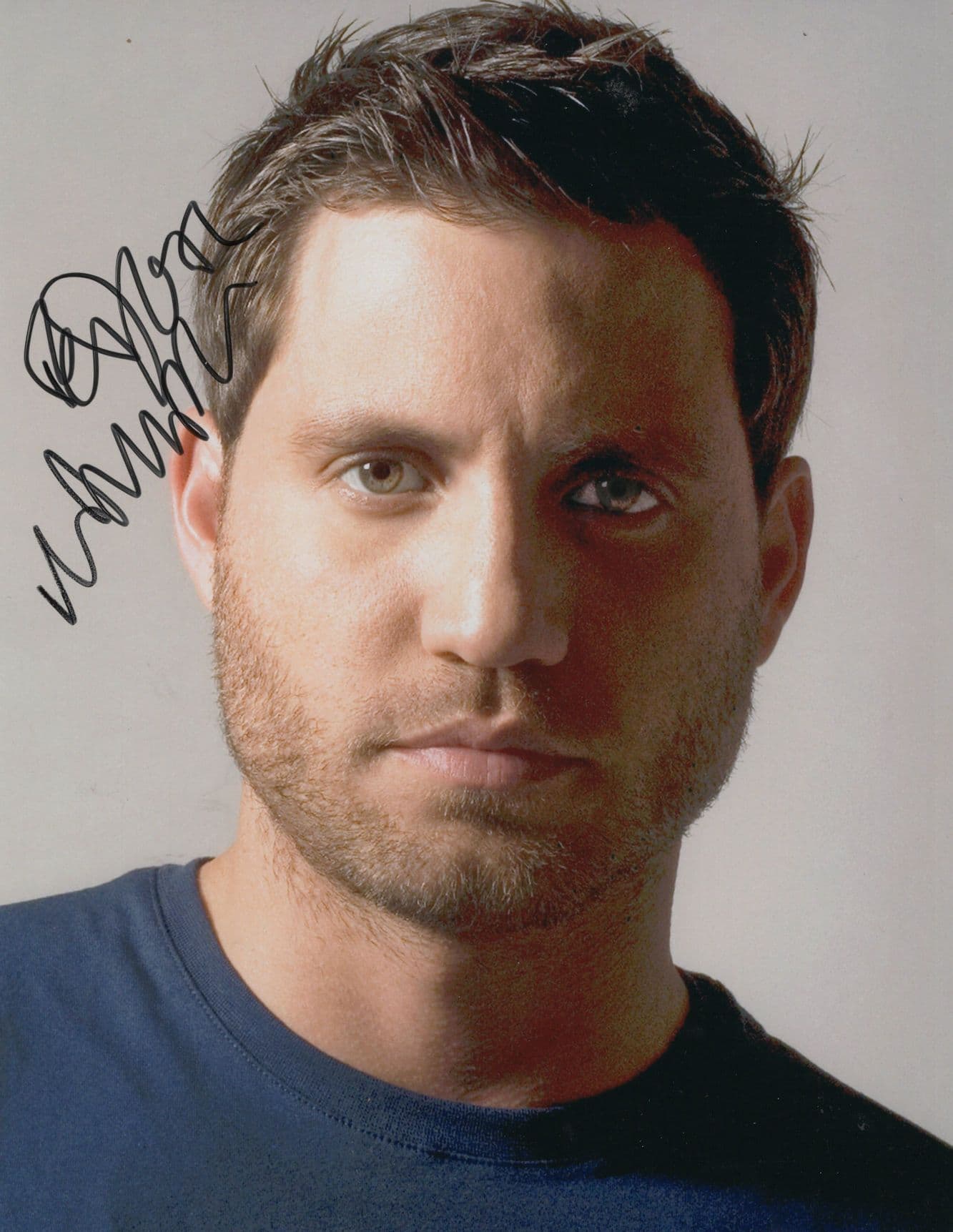 Edgar Ramirez Venezuela Film Actor Large Hand Signed Photo