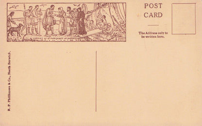 Edinburgh Castle Kirkaldy vs Morton Battle Phillimore Scottish Old Postcard