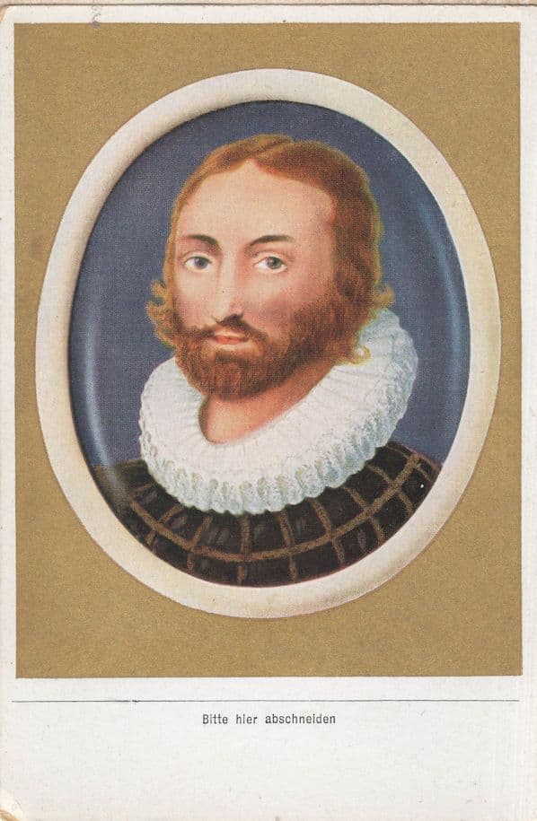 Edmund Spenser The Fairy Faerie Queen Elizabeth I Cigarette Card