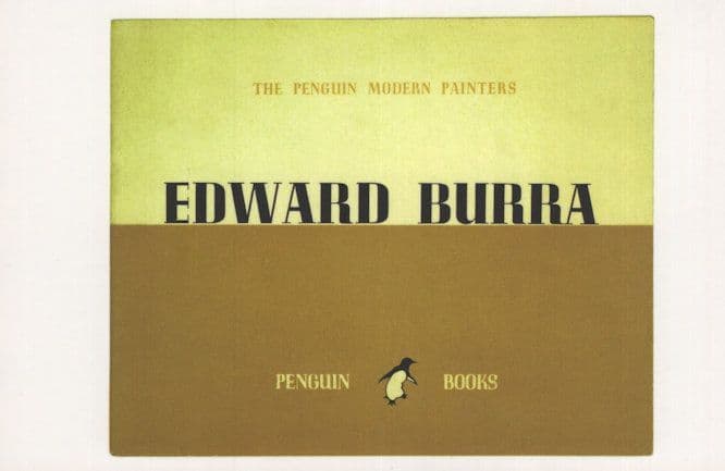 Edward Burra The Penguin Modern Painters 1945 Book Postcard