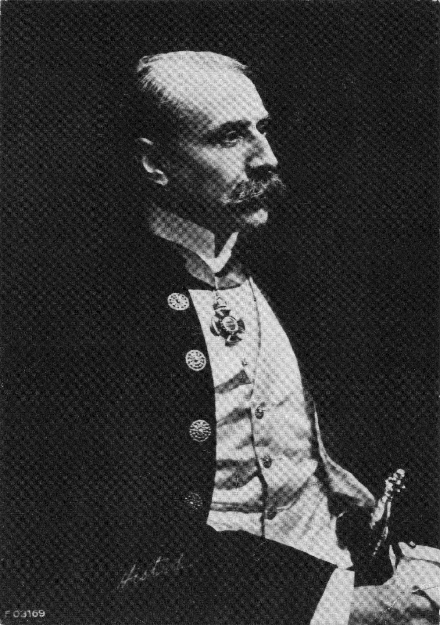 Edward Elgar in 1911 Real Photo Worcester Postcard