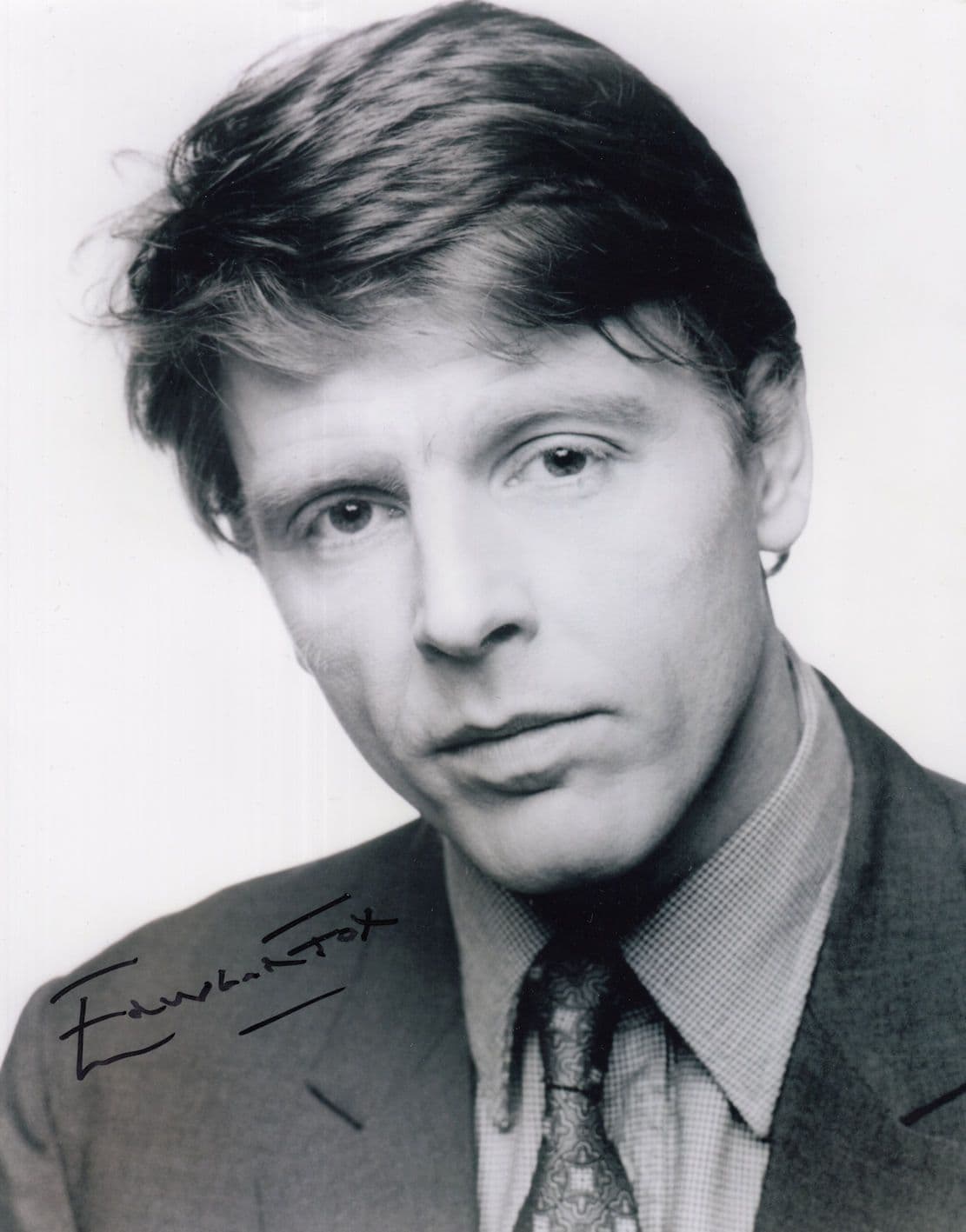 Edward Fox Epic Actor 10x8 Large Hand Signed Photo