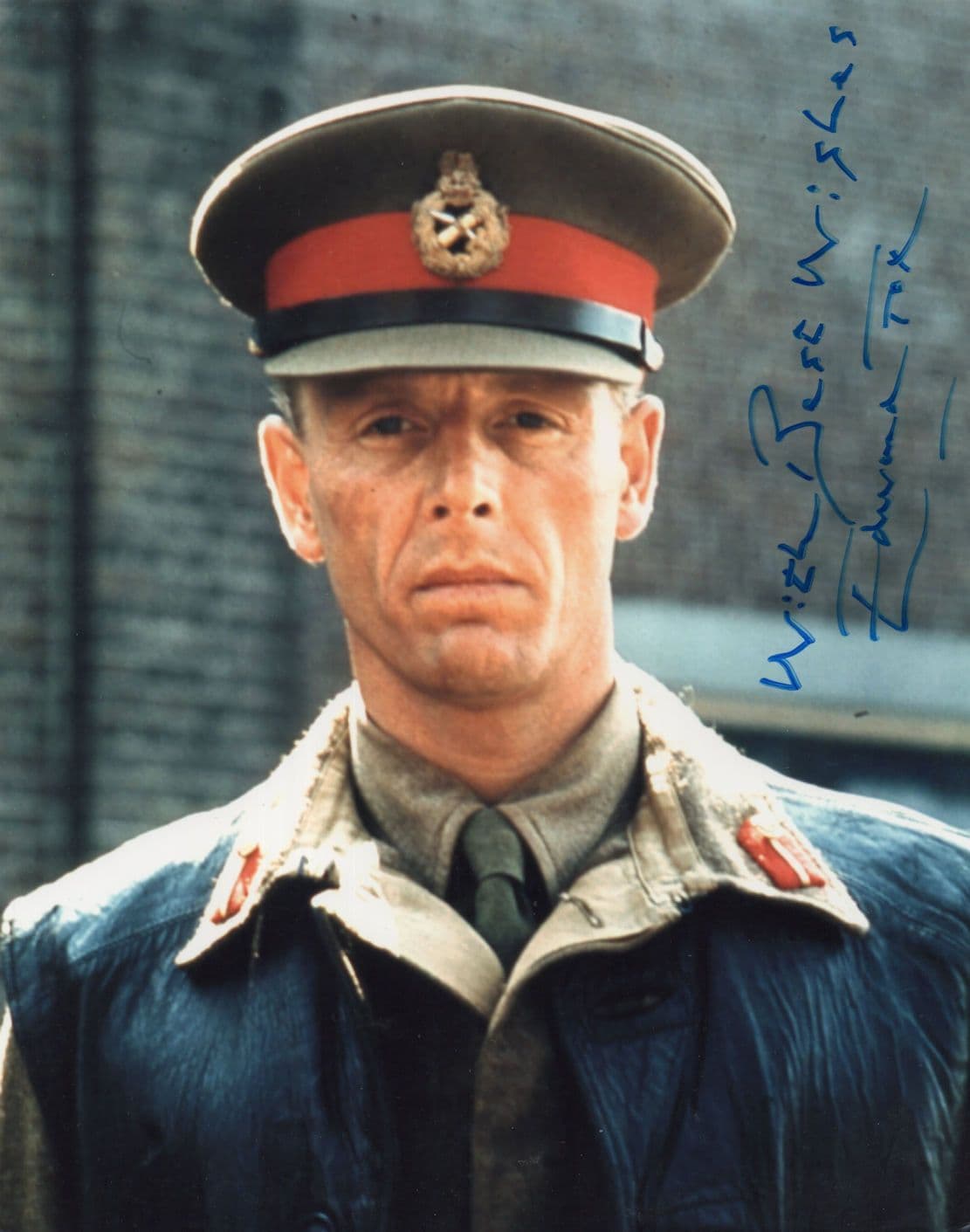 Edward Fox in A Bridge Too Far 10x8 Hand Signed Photo
