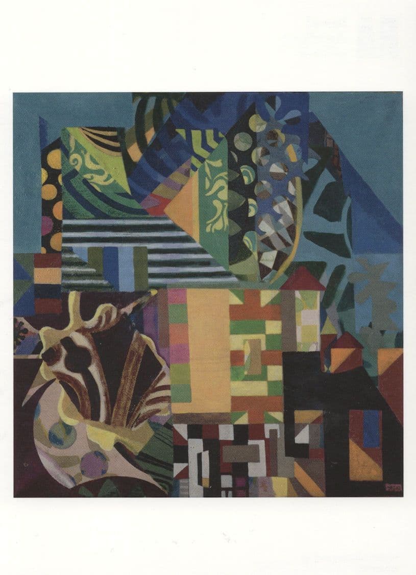 Eileen Agar Collective Unconscious Mind 1978 Surrealist Art Painting Postcard