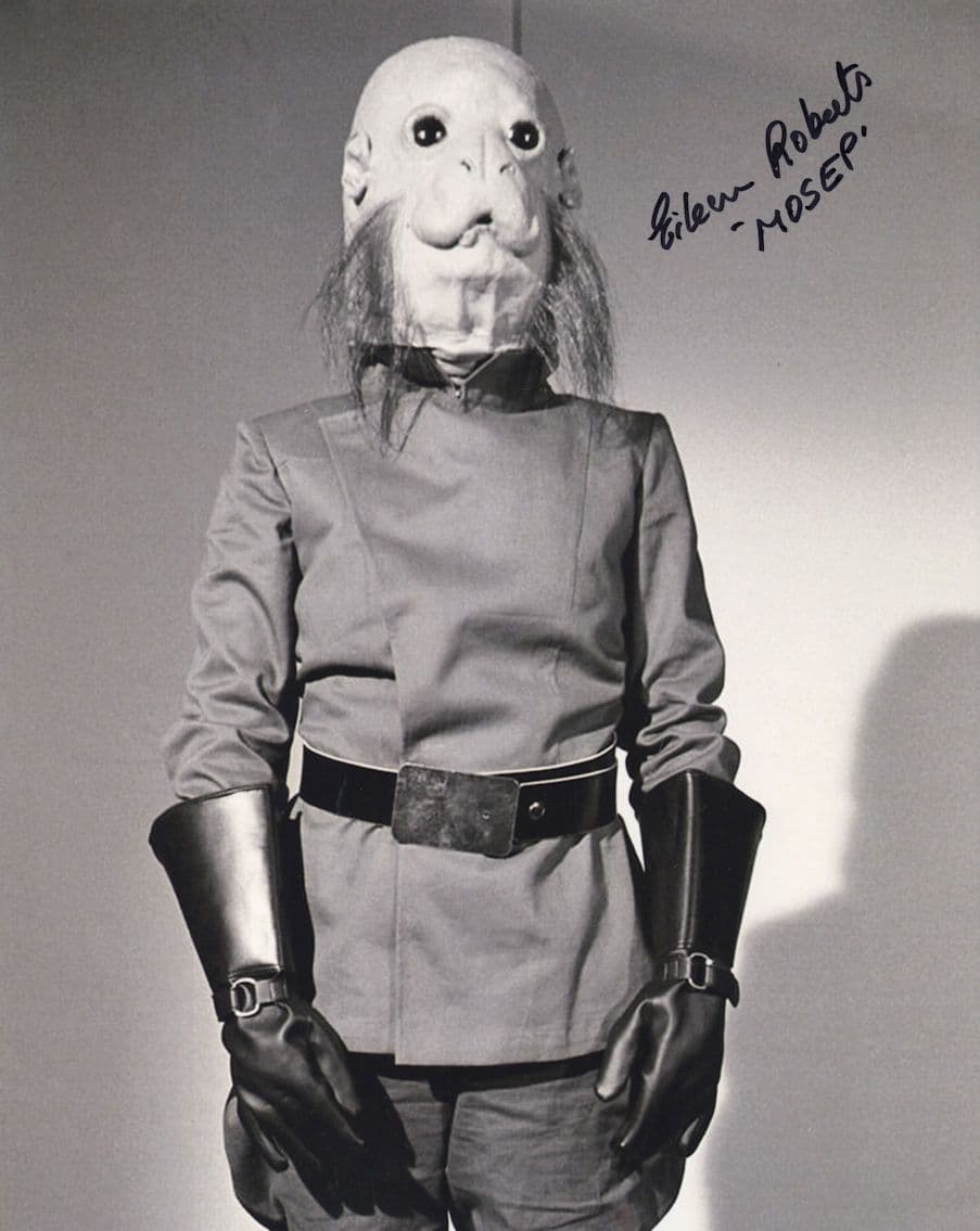 Eileen Roberts Mosep Star Wars Episode IV 10x8 Hand Signed Photo