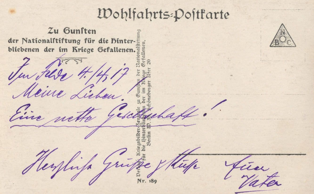 Ein Karpathen Idyll 1917 German Ladies Shelter From War WW1 Postcard