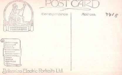 Electric Portraits Nottingham Lincoln Wigan Fancy Dress Ball Postcard