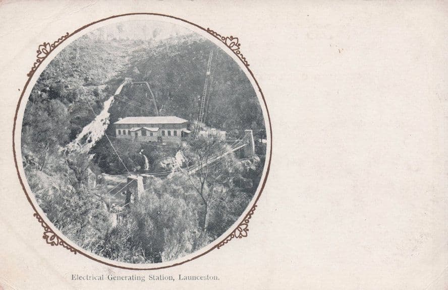 Electrical Generator Station Launceston Cornwall Rare Old Postcard