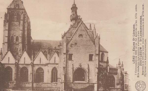 Elgise St Saint Leonard French France Antique Postcard