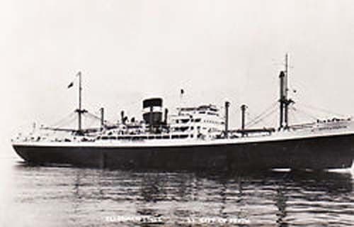 Ellerman Perth Perthshire Sea Liner Ship Photo Postcard