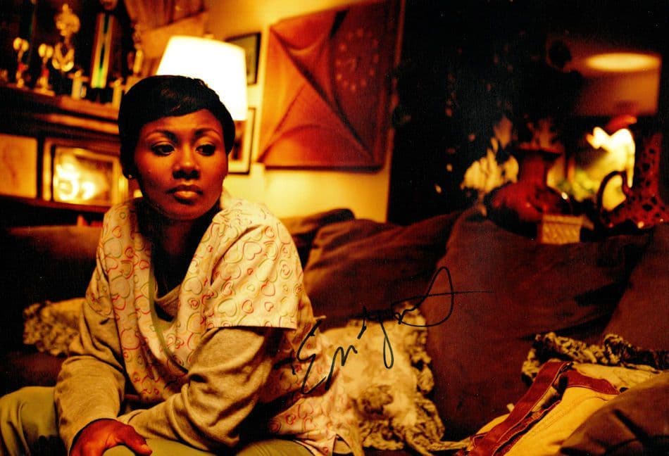 Emayatzy Corinealdi Roots Giant 12x8 Hand Signed Photo