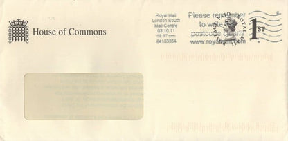 Emma Reynolds Wolverhampton Labour MP Hand Signed HOC Letter