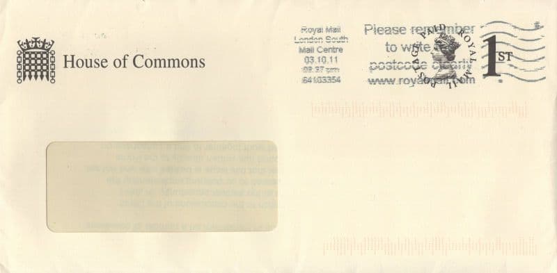 Emma Reynolds Wolverhampton Labour MP Hand Signed HOC Letter