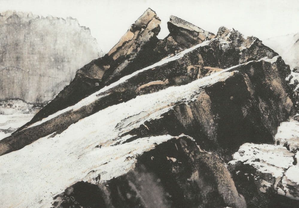 Emma Stibbon Broken Terrain London Gallery Painting Postcard