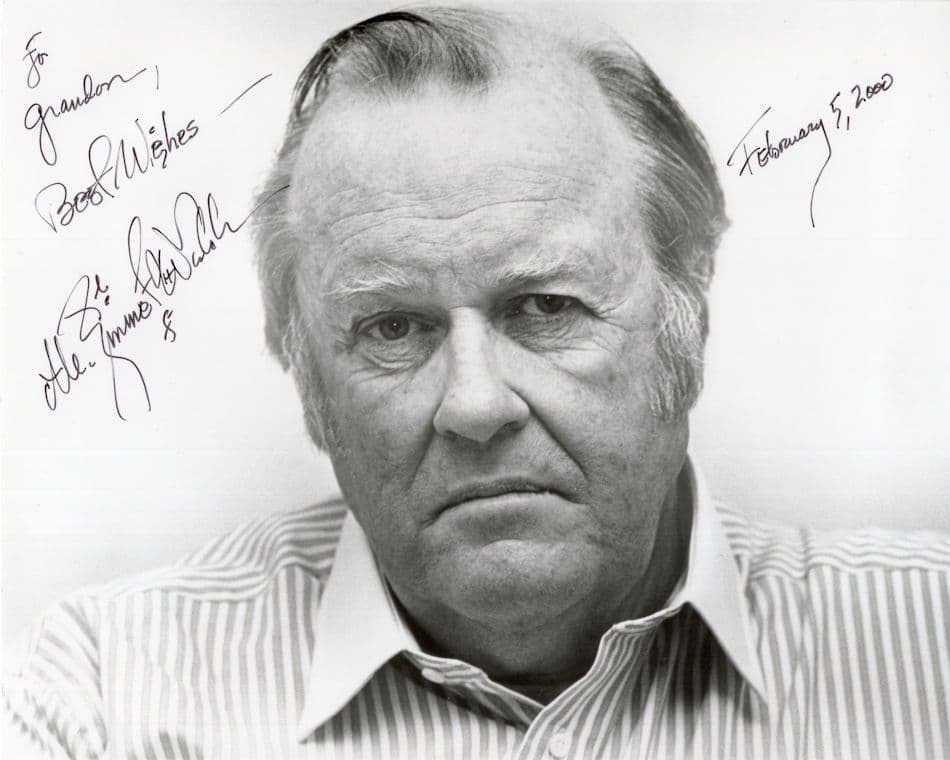 Emmet Walsh Blade Runner Blood Simple Large Hand Signed Photo