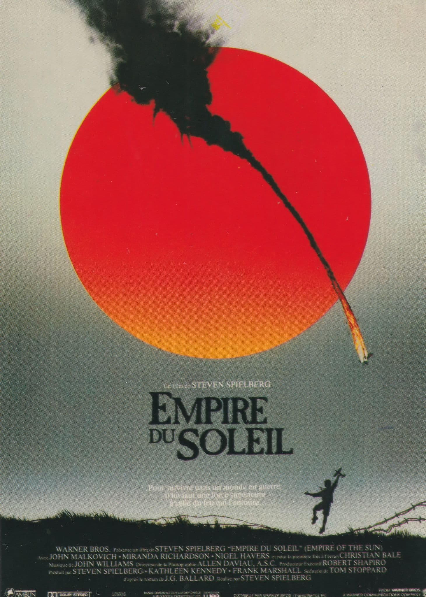 Empire Du Soleil Empire Of The Sun Rare French Poster Postcard