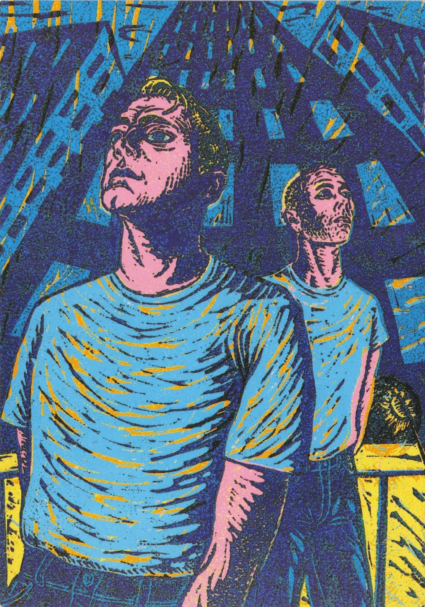 Erasure Fingers & Thumbs Music CD Album Launch Advertising Postcard