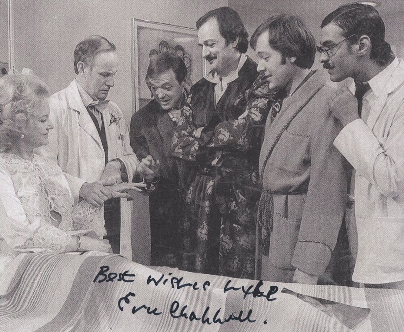 Eric Chappell of Rising Damp Only When I Laugh Hand Signed Photo
