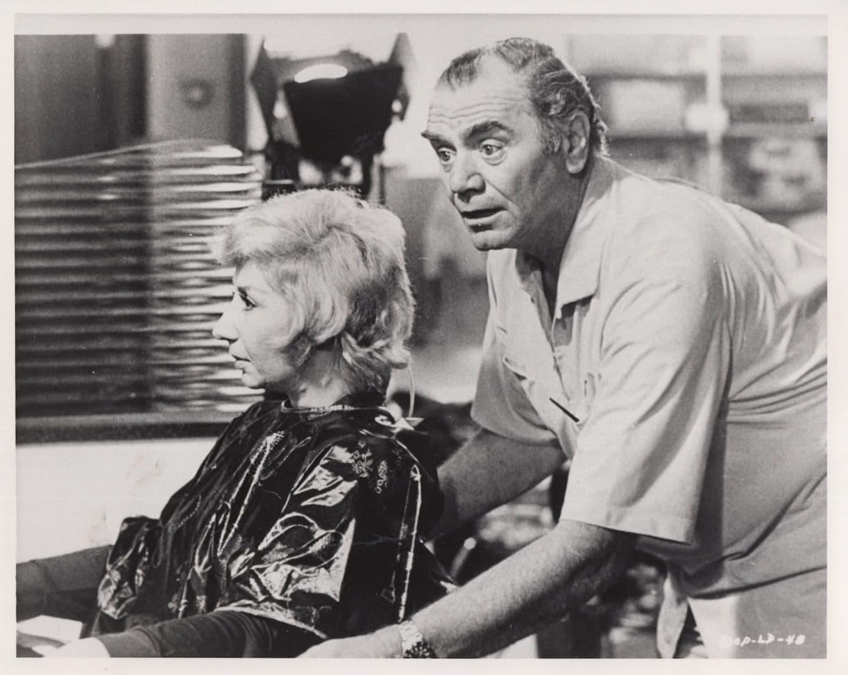 Ernest Borgnine in Law & Disorder Film 10x8 Monochrome Publicity Photo