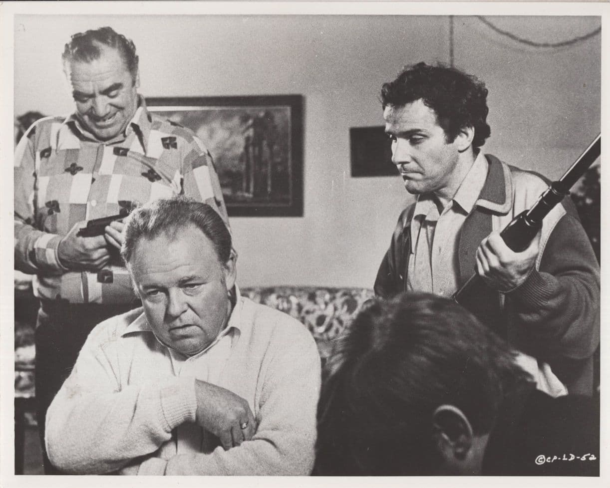Ernest Borgnine Law & Disorder Film Large Monochrome Publicity Photo