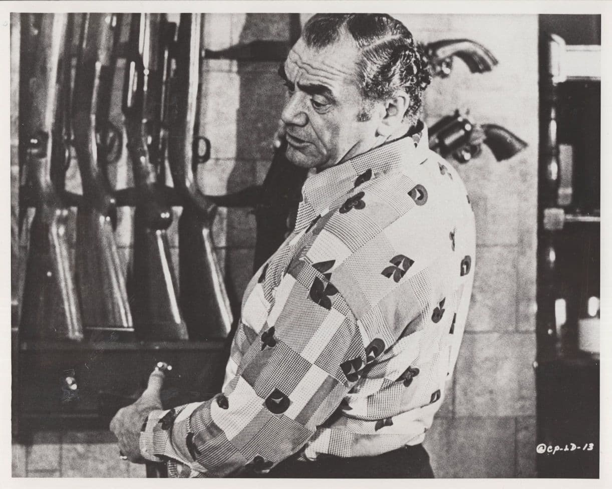 Ernest Borgnine Law & Disorder Film Rare 10x8 Monochrome Publicity Photo