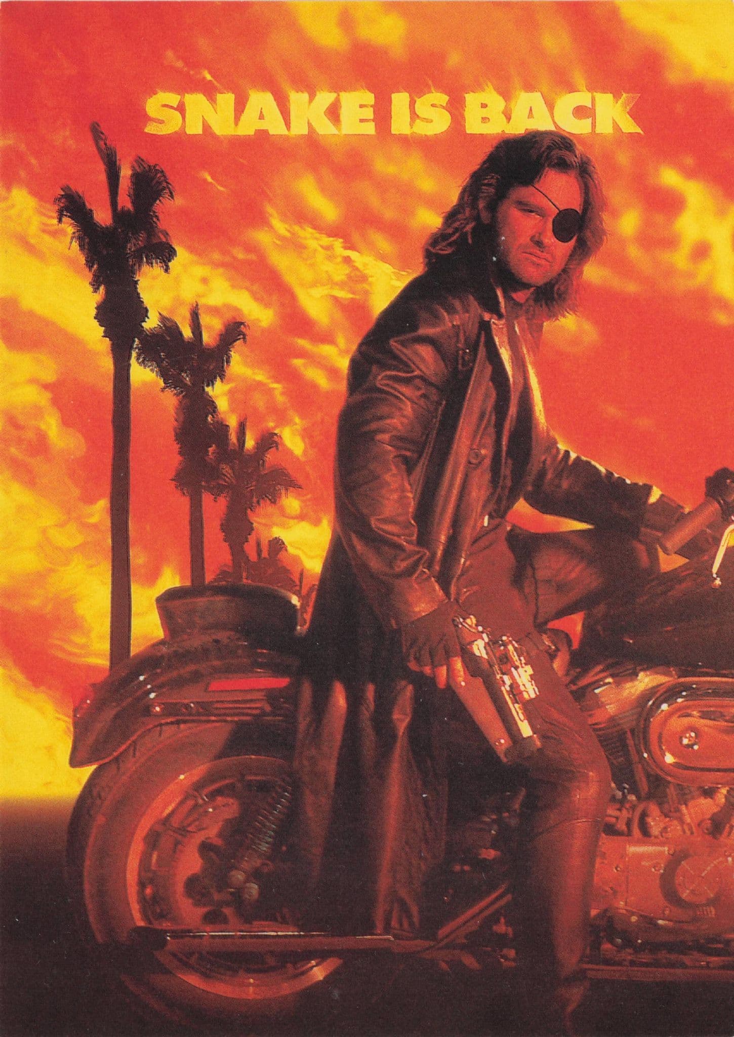 Escape From New York LA John Carpenter Film Launch Poster Postcard