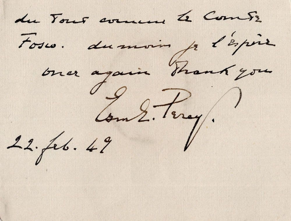Esme Percy Pygmalion George Bernard Shaw Hand Signed Letter Card