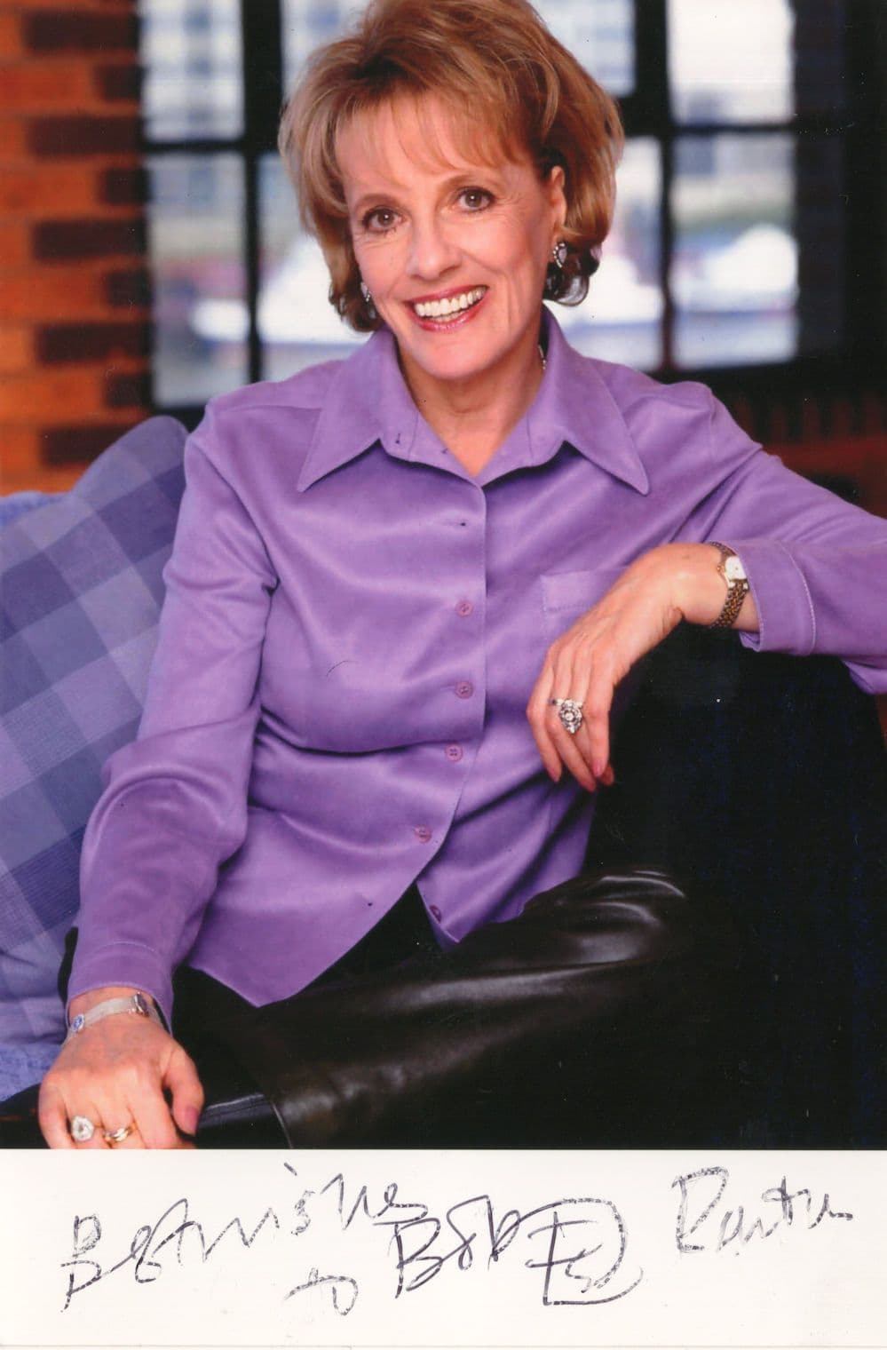 Esther Rantzen Thats Life Original Hand Signed Photo