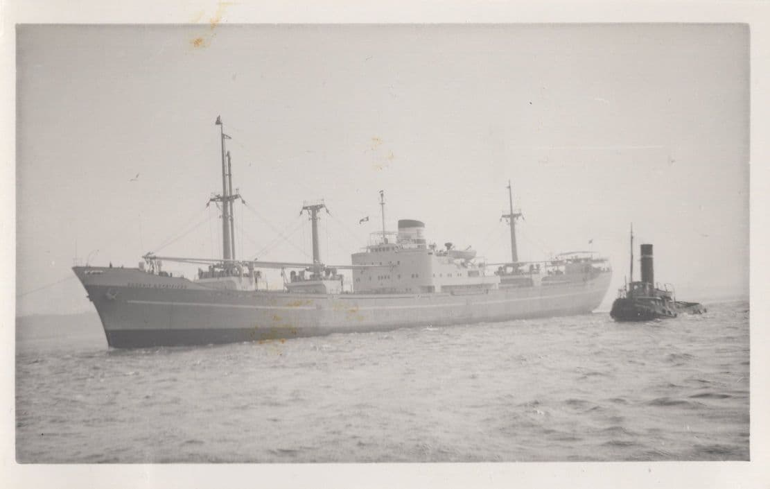Euginia S Embiricos Ship Vintage Rare Photo