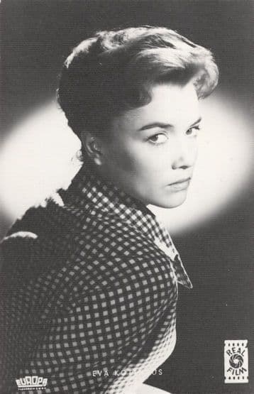 Eva Kotthaus German Film Actress Rare Berlin RPC Postcard