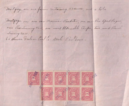 Evansville Morris Plan Company USA 1922 Old Loan Letter