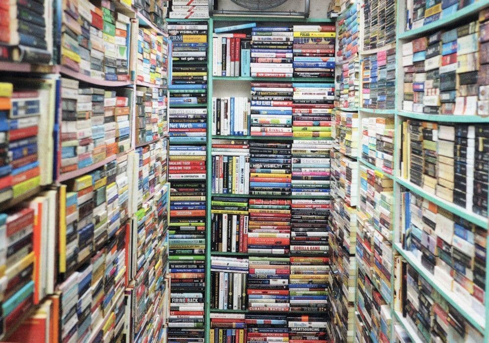 Evernew Bookstore Bras Basah Singapore Book Shop Postcard
