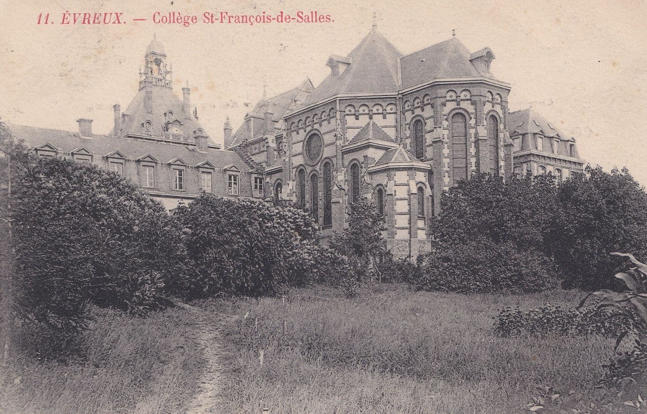 Evreux College Saint Francois de Sales Postcard