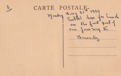 Evreux Hostellerie Du Grand Cerf La Salle Normande 3x WW2 Postcard s