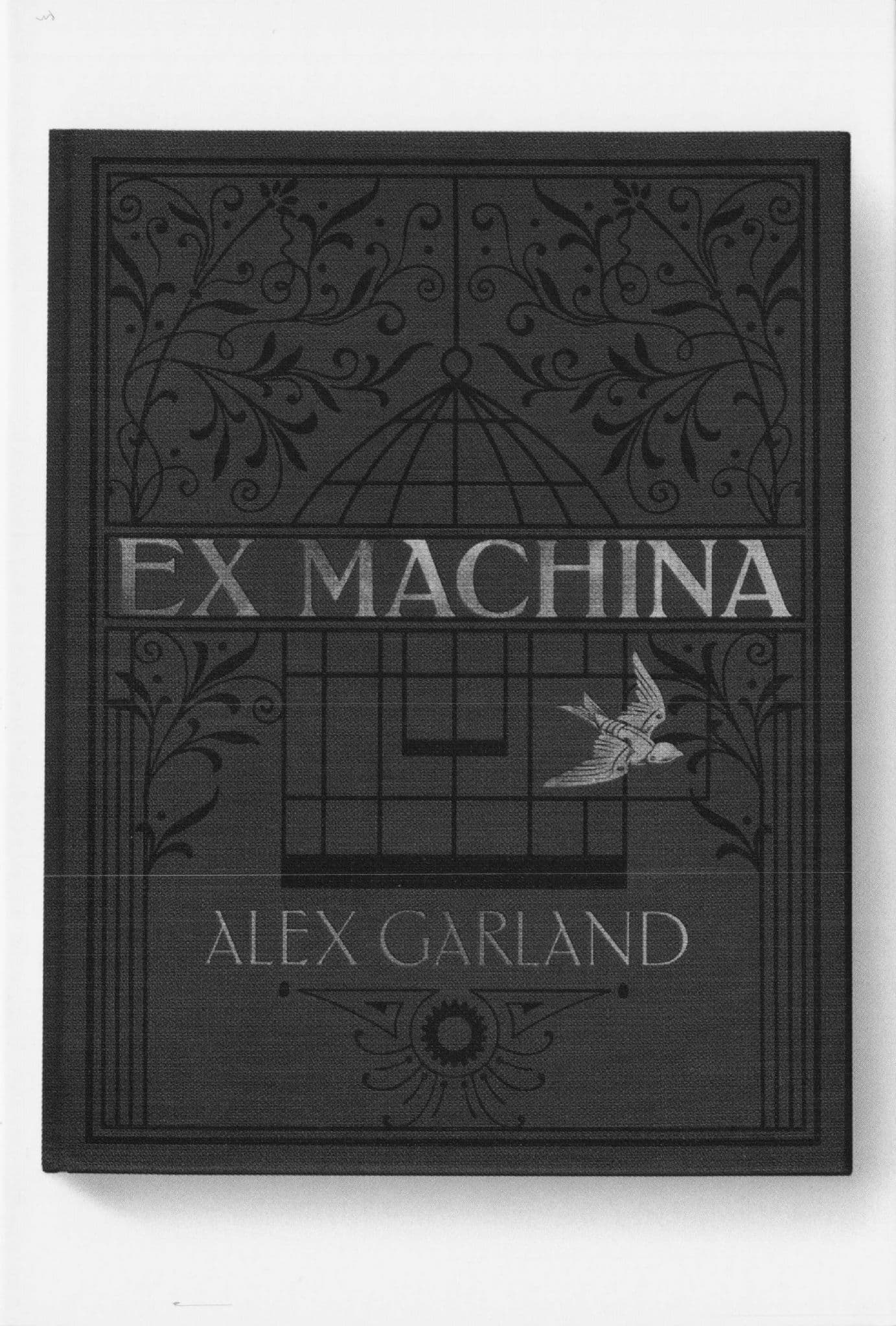 Ex Machina Alex Garland Film Movie As Rare Old Book Cover Postcard