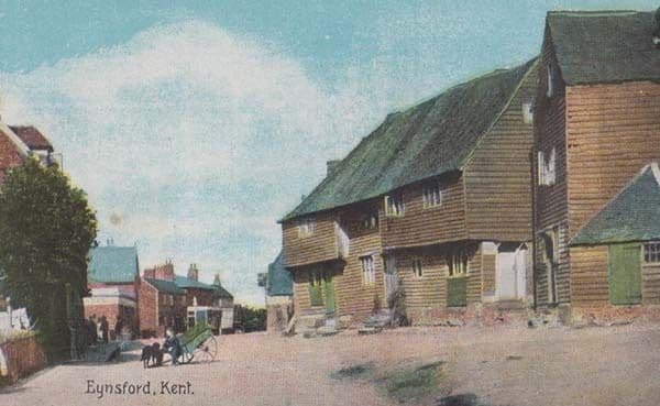 Eynesford Kent Antique Postcard