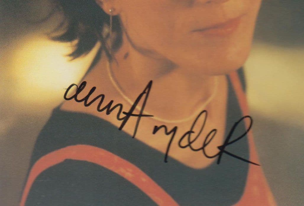 Fairport Convention Anna Ryder Hand Signed Music Ephemera Flyer