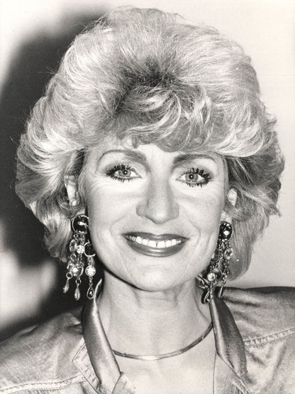 Faith Brown Female 1980s TV Impressionist Vintage Press Photo