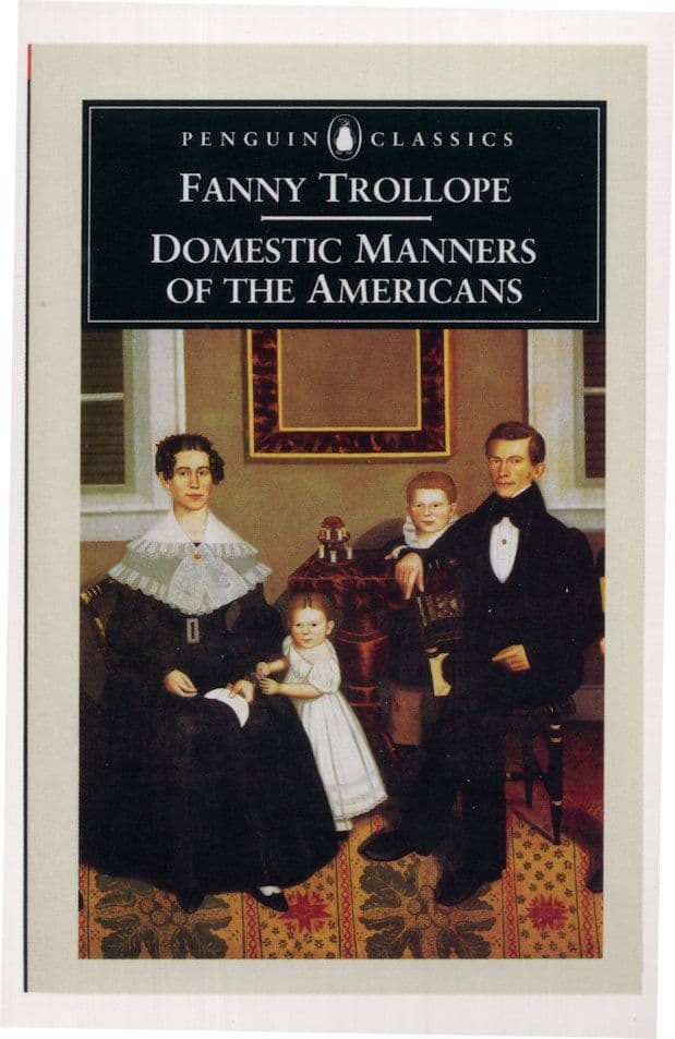 Fanny Trollope Domestic Manners Of The Americans Book Postcard