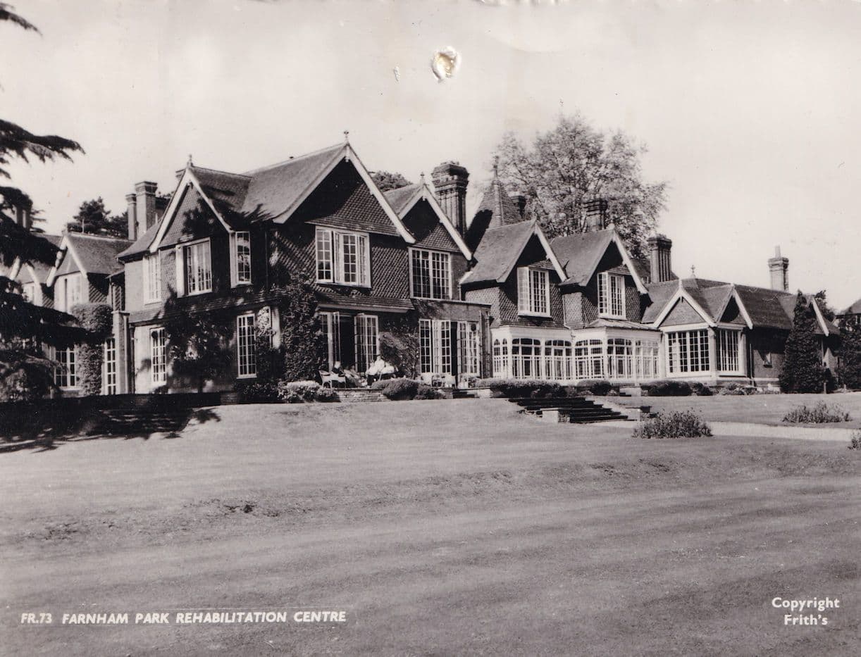 Farnham Park Rehabilitation Centre Surrey From Inmate Postcard